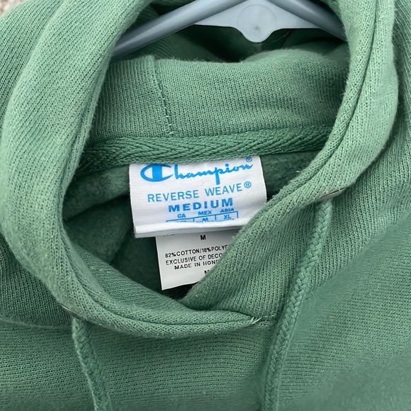 Green champion hoodie - Picture 3 of 4